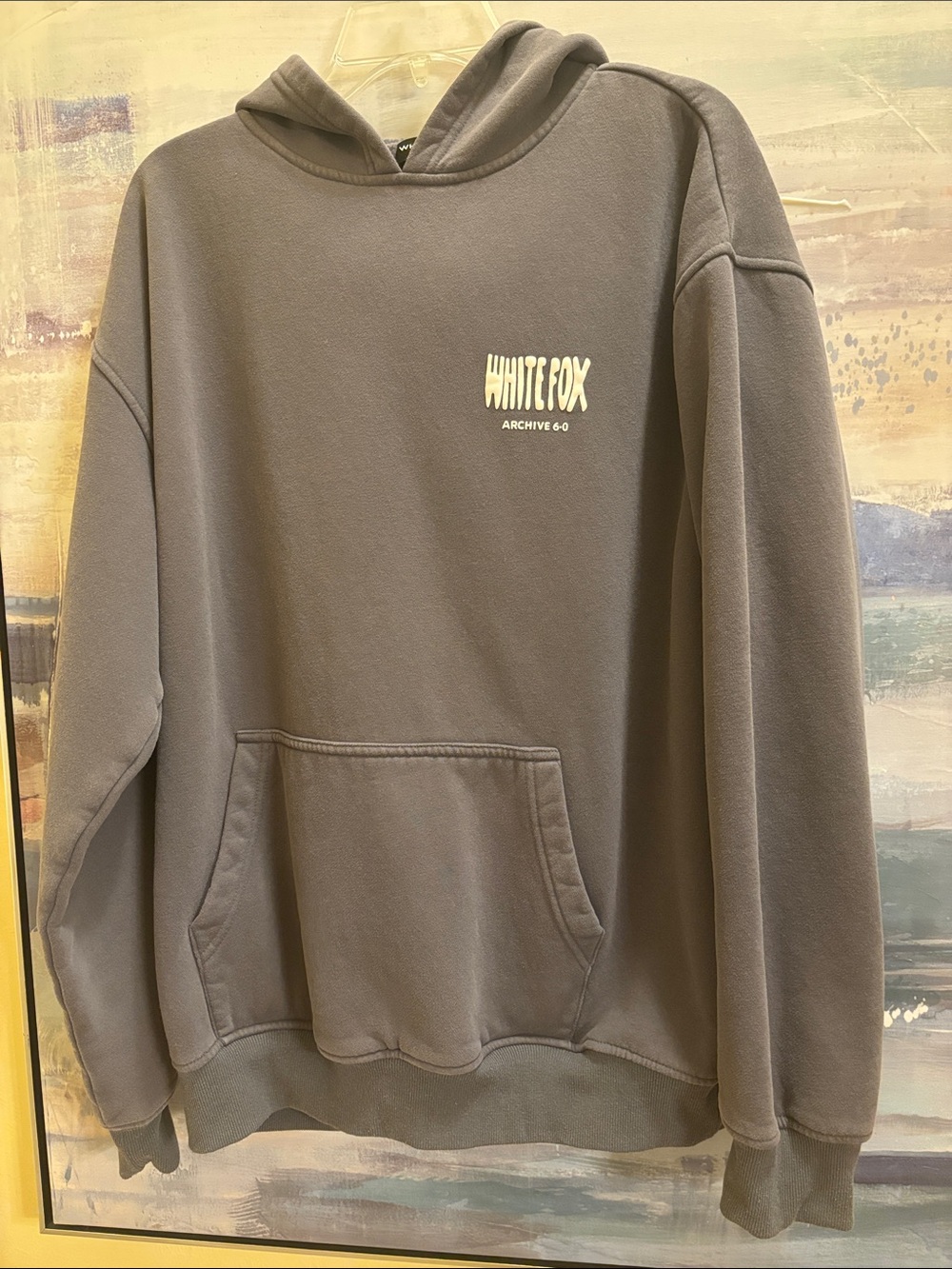 White Fox Boutique Hoodie in Grey